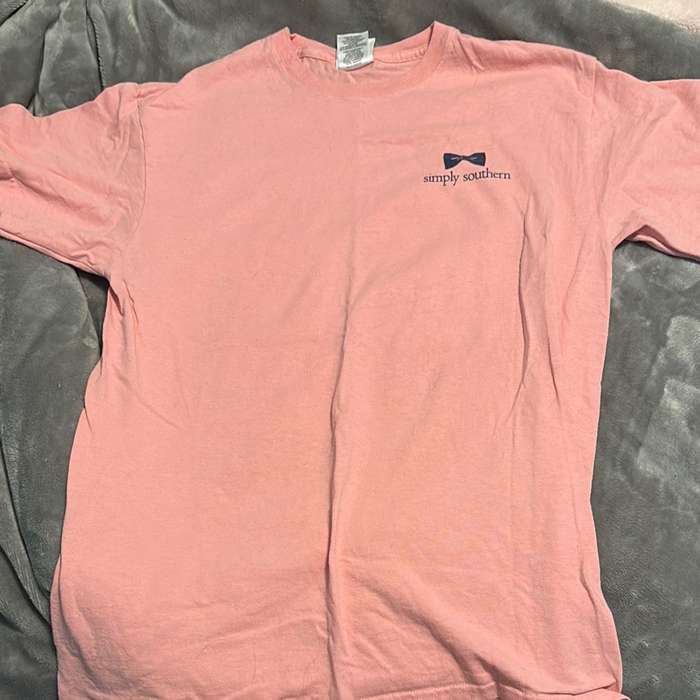 Simply Southern Pink Short Sleeve Tee